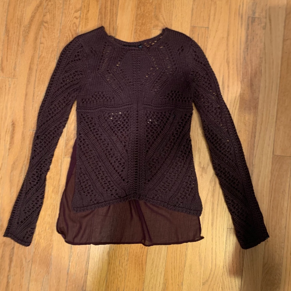 Purple Sweater